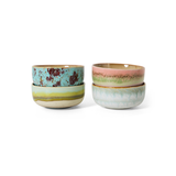 Lot de 4 Bols dessert 70s S Impression | Fleux | 7
