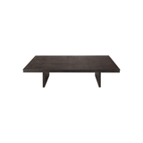 Table basse Grooves - Teck off Noir | Fleux | 21