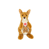 Peluche Kangourou avec bébé | Fleux | 3