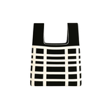 Sac Maille - Graphic Grid Noir | Fleux | 5