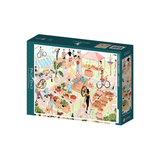 Puzzle Marché Fermier - 1000 pièces | Fleux | 2