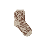 Chaussettes Coton Peigné - Zèbre Beige | Fleux | 3