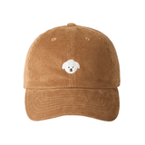 Casquette de baseball Brodée - Chien Maltais Tan | Fleux | 4