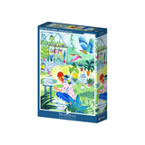 Puzzle Lecture au Jardin - 500 pièces | Fleux | 2