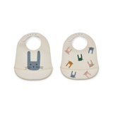 Set of 2 Tilda bibs - Bunny/Sandy | Fleux | 2