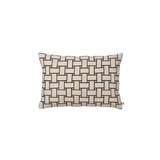 Coussin Lattice Rectangular - Off-White/Black 60 x 40 cm | Fleux | 3