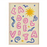 A3 La Dolce Vita Poster | Fleux | 2