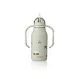 Kimmie Water Bottle - Vehicles/Dove Blue - 250 ml | Fleux | 4