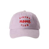Casquette Brodée - Strong Moms Club Lilas | Fleux | 8