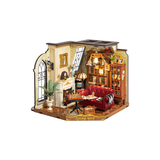 Kit Maison Miniature DIY - Catherine’s Living Room | Fleux | 5