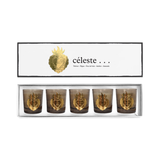 Coffret de 5 bougies Céleste | Fleux | 2