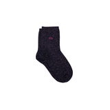 Chaussettes Unies Pailletées - Marine | Fleux | 3