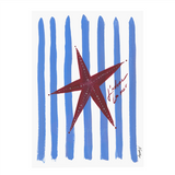 A3 Poster I Love The Sea - Starfish | Fleux | 2