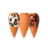 Trio Mini Ollas Diffuseurs d'eau - Léopard | Fleux | 4