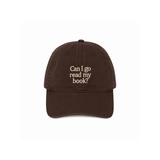 Casquette - Can I Go Read My Book - Marron Foncé | Fleux | 6