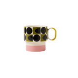Mug Carré Ovale à pois Rose - Orla Kiely | Fleux | 2