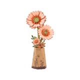 Puzzle 3D - Light Orange Gerbera | Fleux | 4