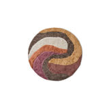 Tapis Rond Tufte - Mélangé ø150cm | Fleux | 5