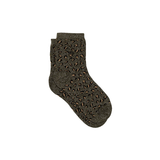 Chaussettes Coton Peigné - Léopard Kaki | Fleux | 3