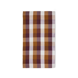 Nappe Vida Carreaux - Amber/Burgundy 140x220 cm | Fleux | 5