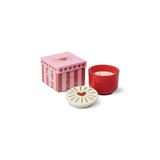 Bougie Charmed Heart Lid - Wild Fig & Rose | Fleux | 11