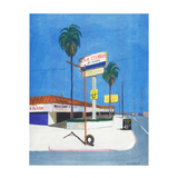Poster Los Angeles, California - Nao Tatsumi | Fleux | 2
