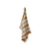 Serviette Vida - Carreaux Amber Blue 50 x 70 cm | Fleux | 5