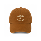Casquette - Books & Snacks Tan | Fleux | 7