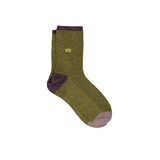 Chaussettes Unies Coton Peigné - Olive | Fleux | 4