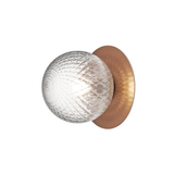 Applique extérieur Liila 1 - dark bronze / opal | Fleux | 4