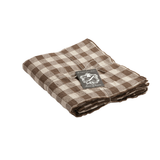 Nappe Bourdon Toile Vichy Vintage - Noisette/Bourdon Noisette | Fleux | 2
