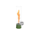 Cheminée / Feu de table Spin Air 900 - Ø 10.6 x 40.5 cm - Émail Vert | Fleux | 6