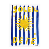 A3 Summer Sun Poster | Fleux | 2