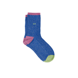 Chaussettes Coton Peigné Vintage - Bleu électrique | Fleux | 4