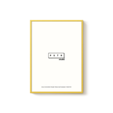Cadre Bois Chêne - Jaune | Fleux | 4