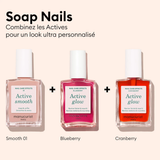 Vernis Soin Active - Glow Cranberry - 15 ml | Fleux | 22
