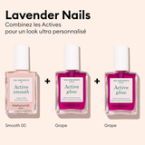 Vernis soin - Active Glow Grape | Fleux | 20