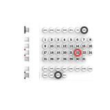 Calendrier Perpétuel - Ring a Date | Fleux | 43