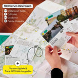 Carte 100 randonnées en Ile-de-France | Fleux | 14