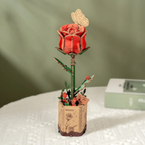 3D Puzzle - Red Rose | Fleux | 4