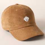 Casquette de baseball Brodée - Chien Maltais Tan | Fleux | 5