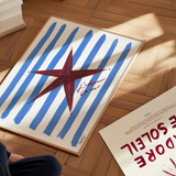 A3 Poster I Love The Sea - Starfish | Fleux | 3