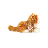 Peluche Chat Roux allongé | Fleux | 4