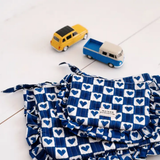 Pochette Damier Bleu - S | Fleux | 3
