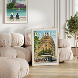 Affiche Paris - Café de Flore | Fleux | 3