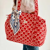 Sac Week-End Coeur - Rubis | Fleux | 3