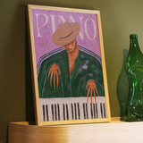 Affiche Camille Jouarre - Le Pianiste | Fleux | 5