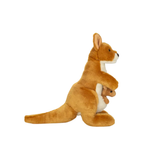 Peluche Kangourou avec bébé | Fleux | 4
