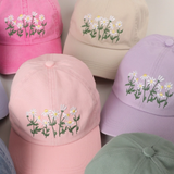 Casquette baseball - Daisy Bloom Lavande | Fleux | 3