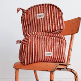 Trousse de Makeup - Stripe Brown | Fleux | 4